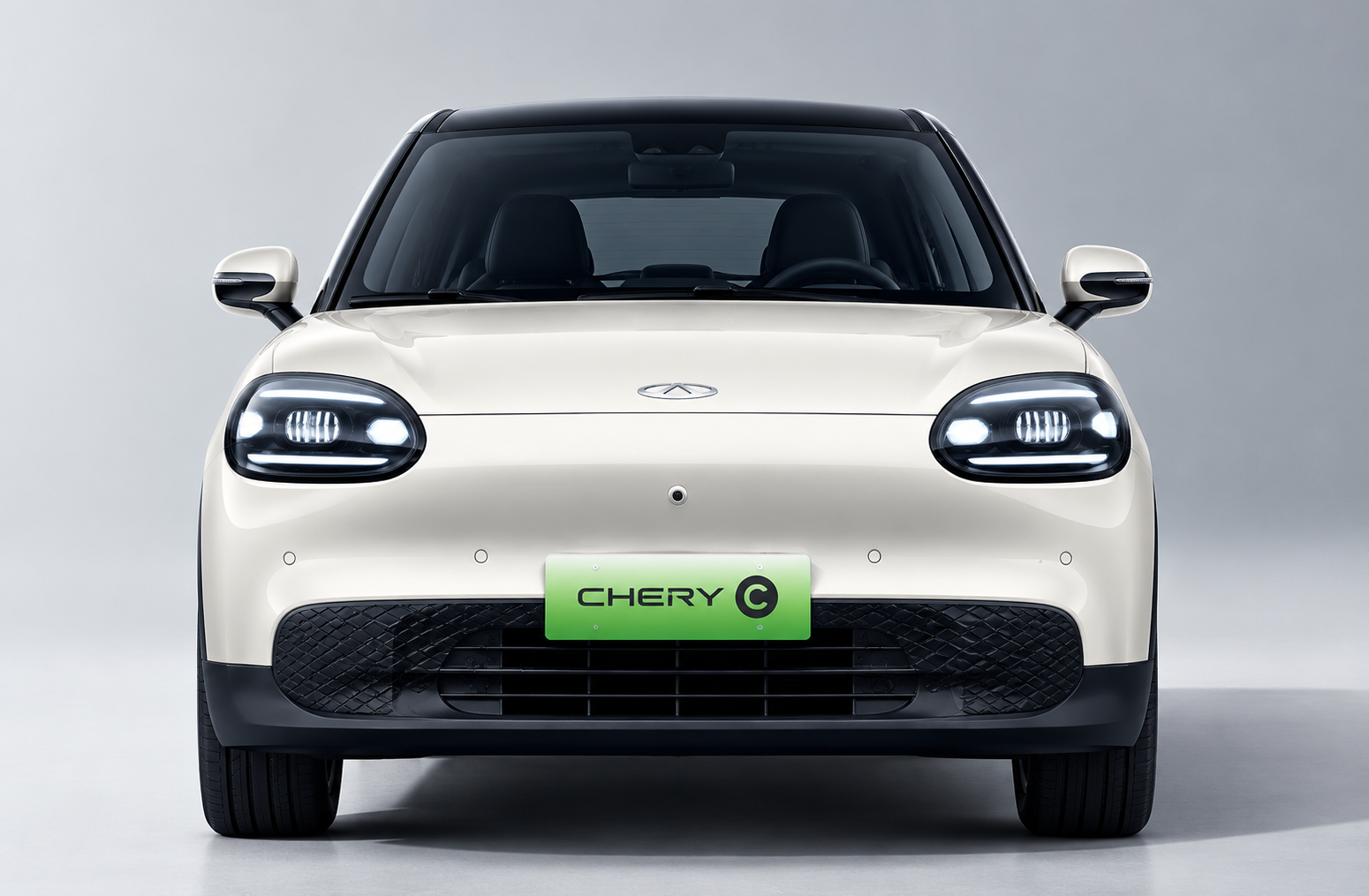 Chery Eléctrico en Estudio Minimalista